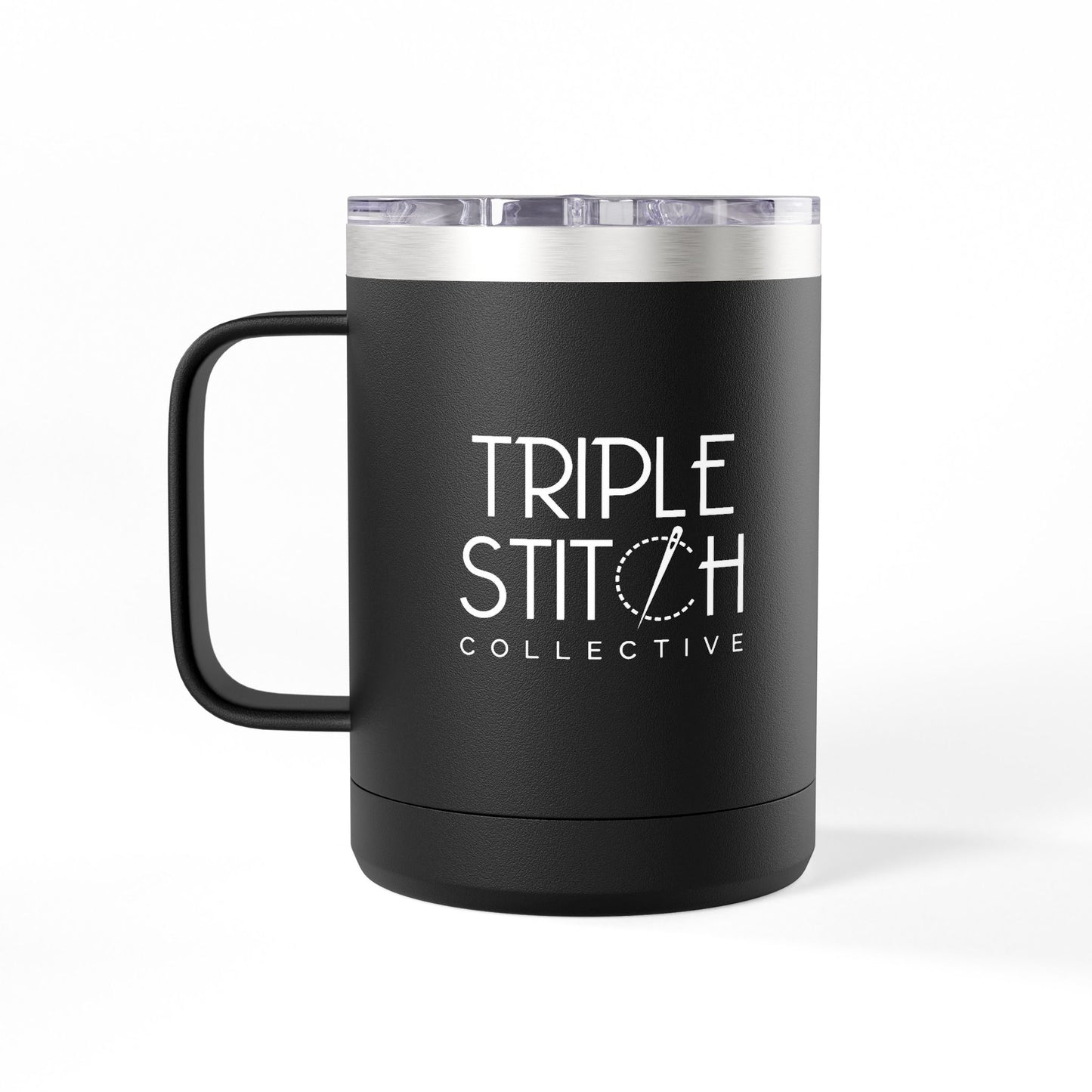 Sew. Sip. Soirée. Coffee Mug Tumbler