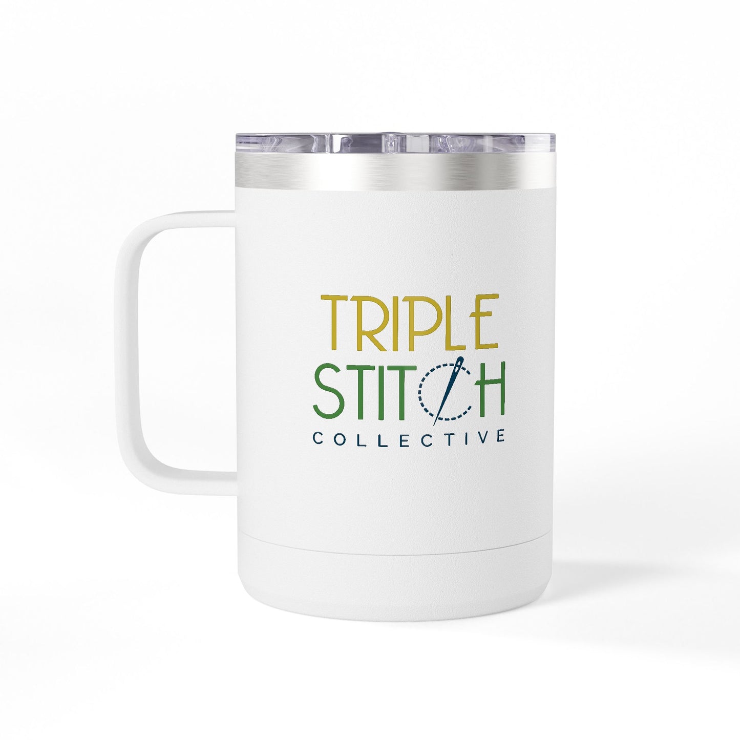 Sew. Sip. Soirée. Coffee Mug Tumbler