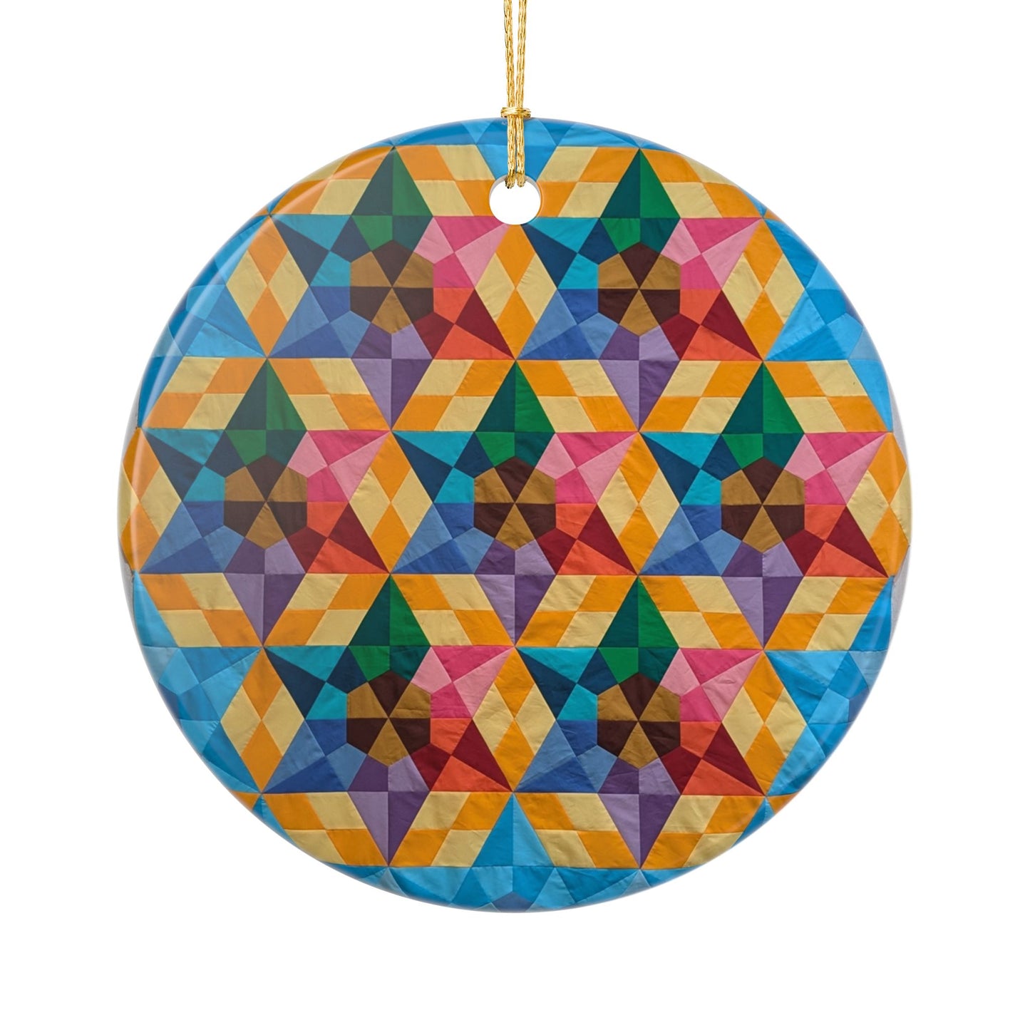 Triple Stitch Collective Ceramic Ornament  - The Gyleen Edition