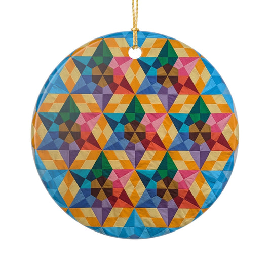 Triple Stitch Collective Ceramic Ornament  - The Gyleen Edition