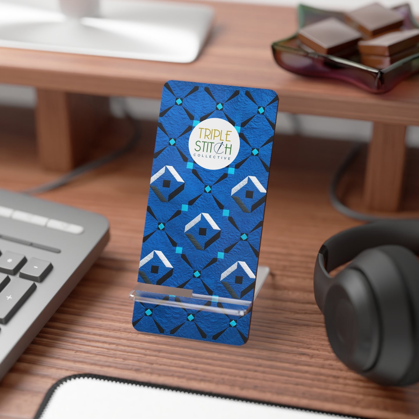 Triple Stitch Collective Mobile Phone Stand - The Geraldine Edition