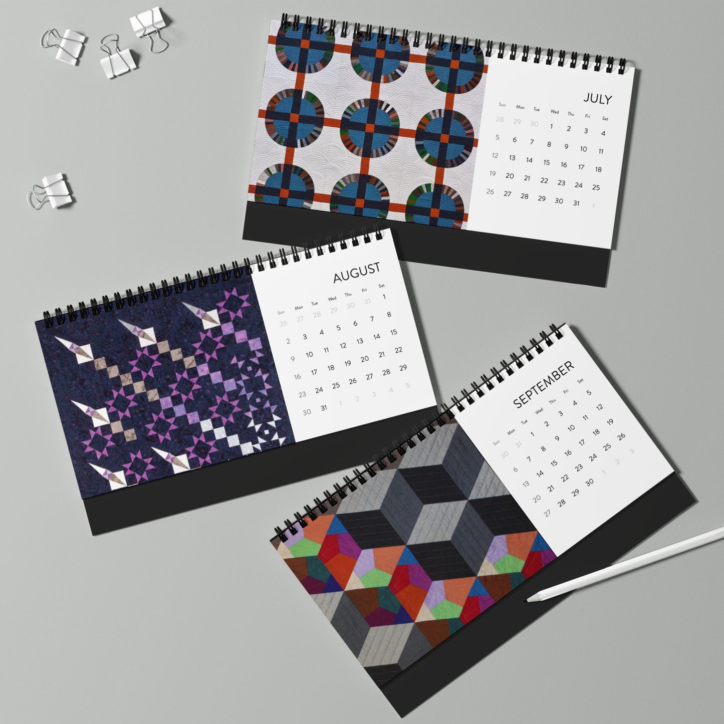 Triple Stitch Collective 2026 Desktop Calendar