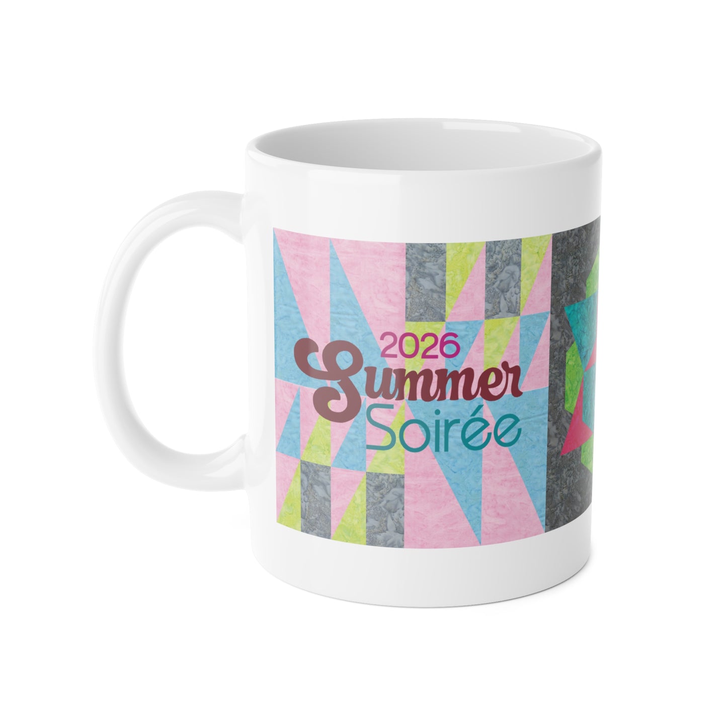 Three Shades of Summer Ceramic Mug