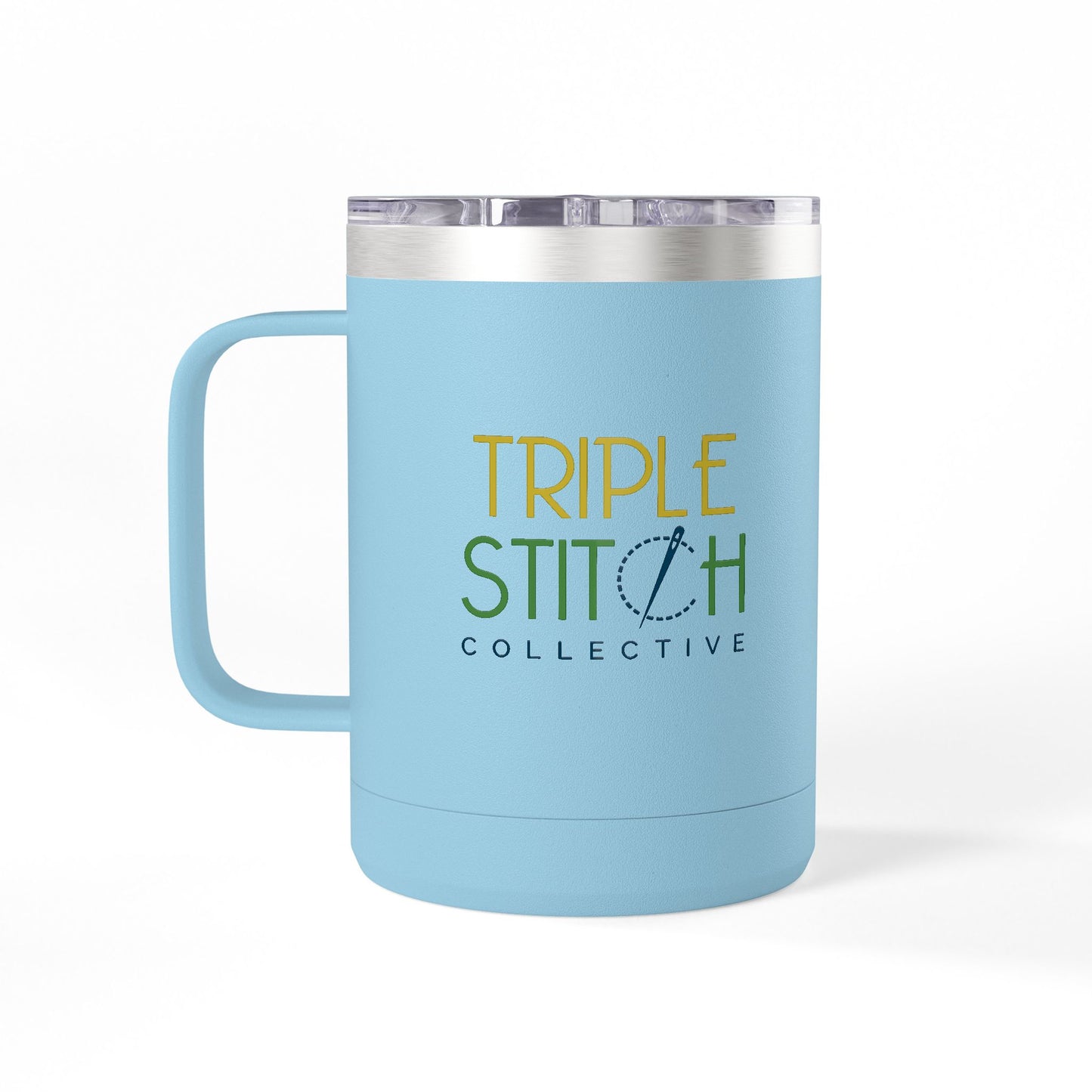 Sew. Sip. Soirée. Coffee Mug Tumbler