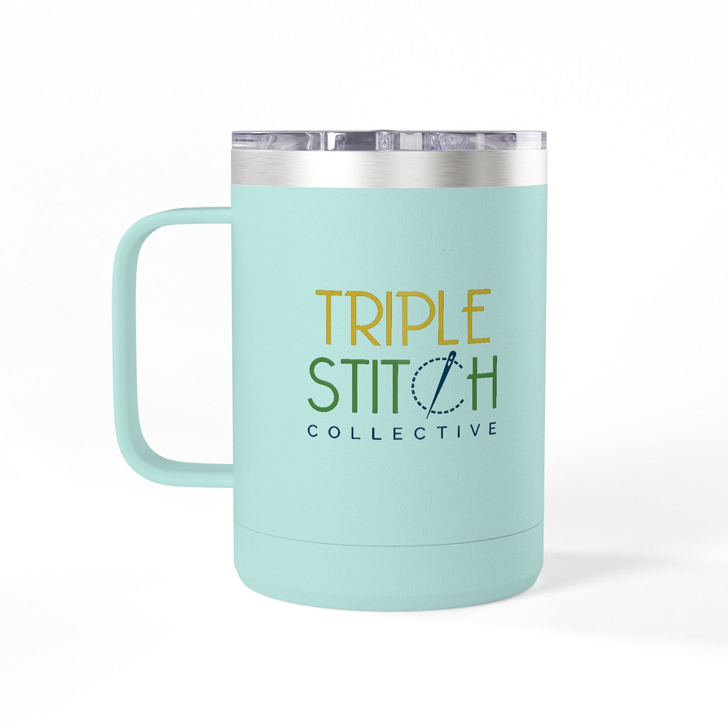 Sew. Sip. Soirée. Coffee Mug Tumbler