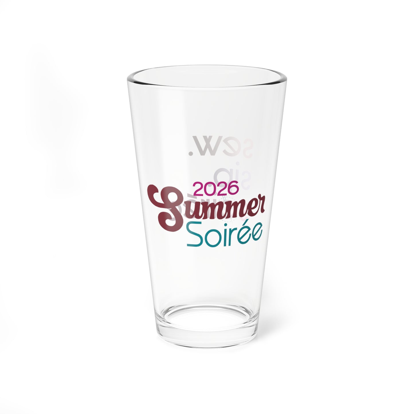 Summer Soirée 16oz Glass