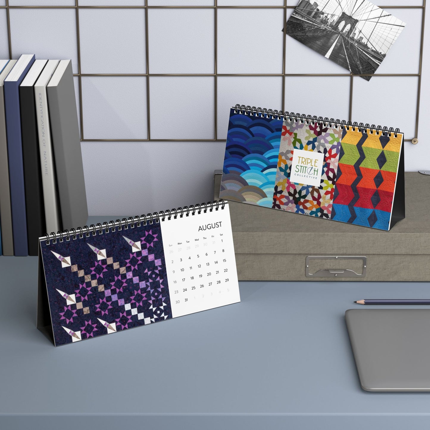 Triple Stitch Collective 2026 Desktop Calendar