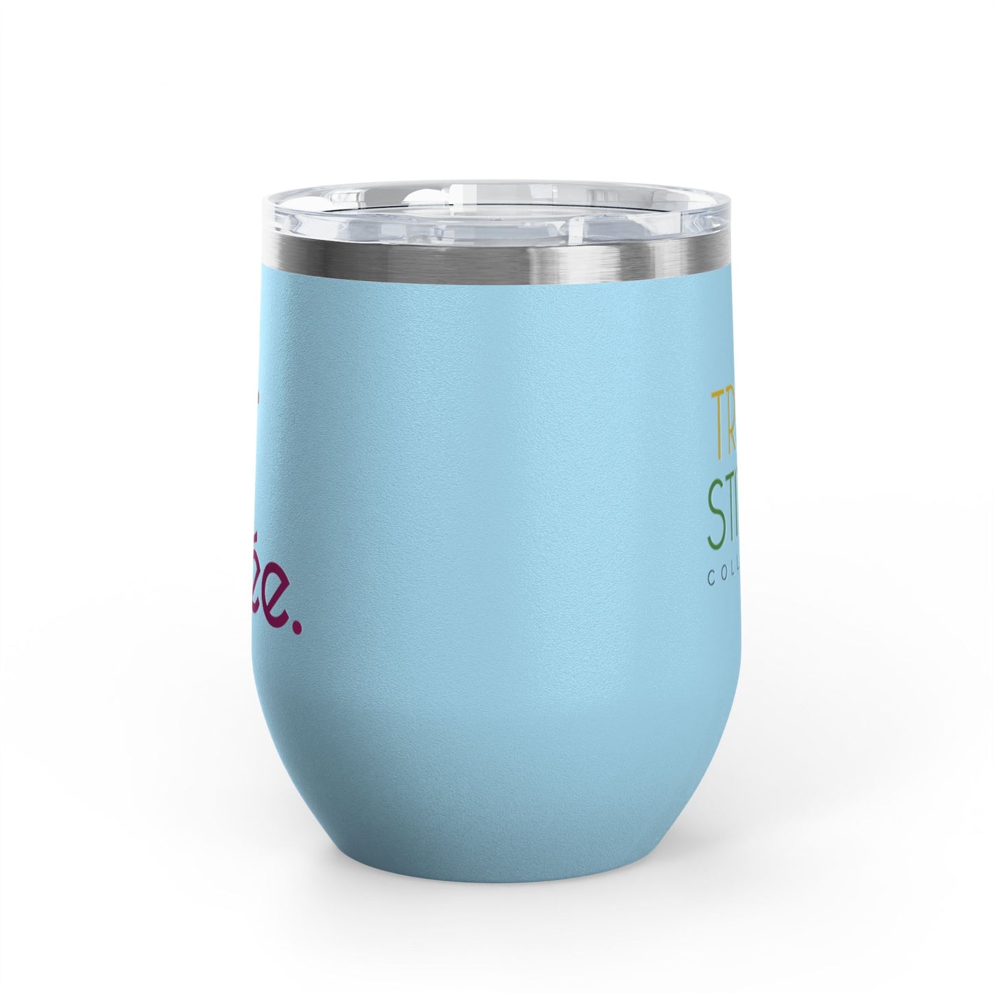 Sew. Sip. Soirée. Insulated Wine Tumbler