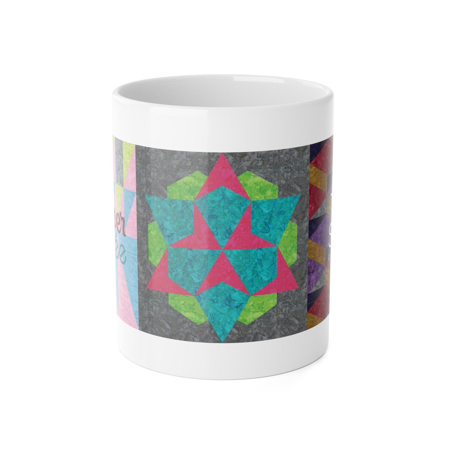 Three Shades of Summer Ceramic Mug