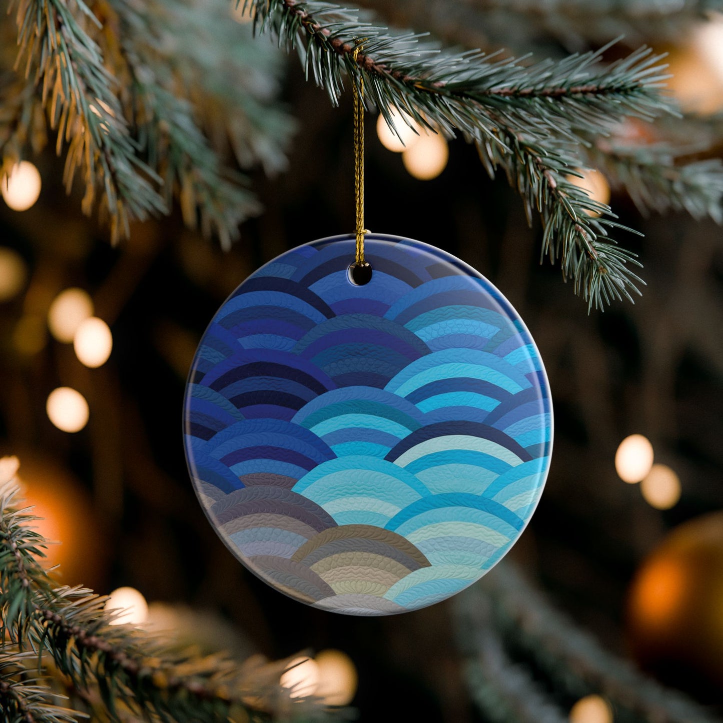 Triple Stitch Collective Ceramic Ornament  - The Latifah Edition