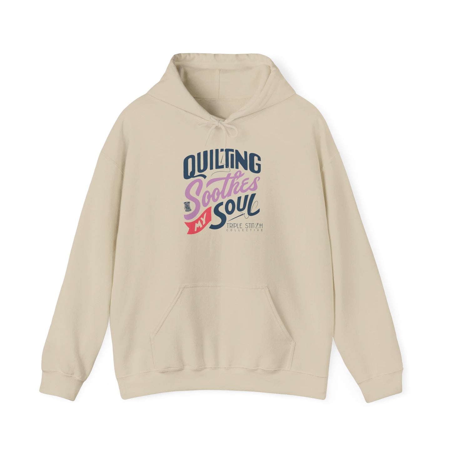 Quilting Soothes My Soul Unisex Hoodie (Relaxed Fit for Everyday Comfort)