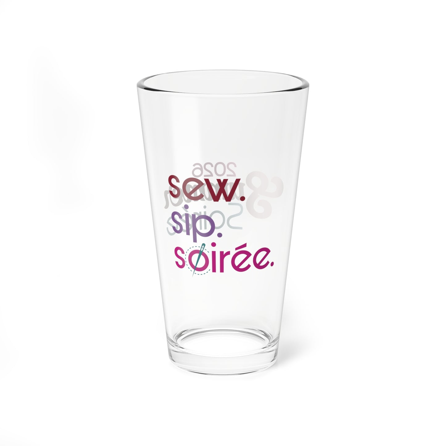 Summer Soirée 16oz Glass