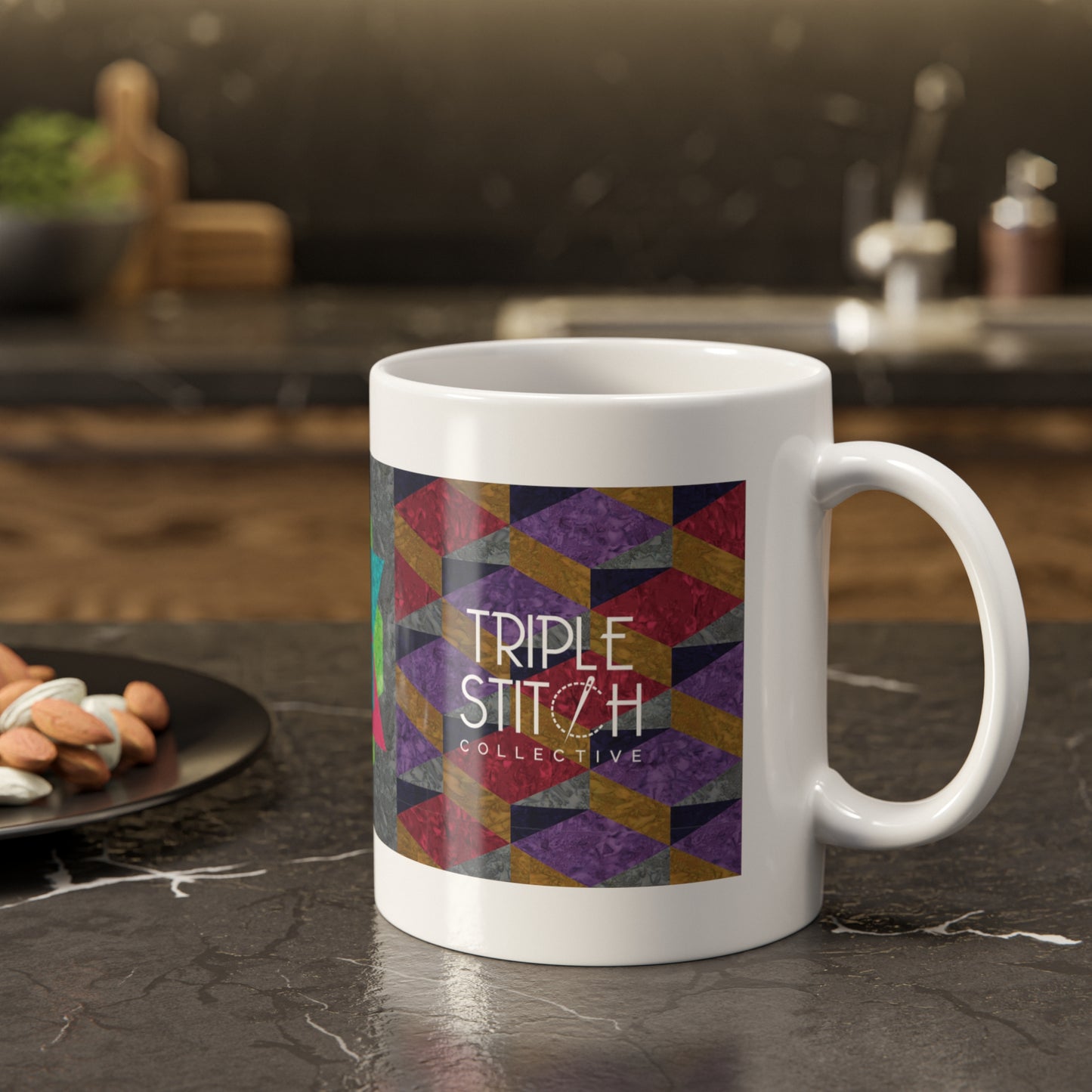 Three Shades of Summer Ceramic Mug