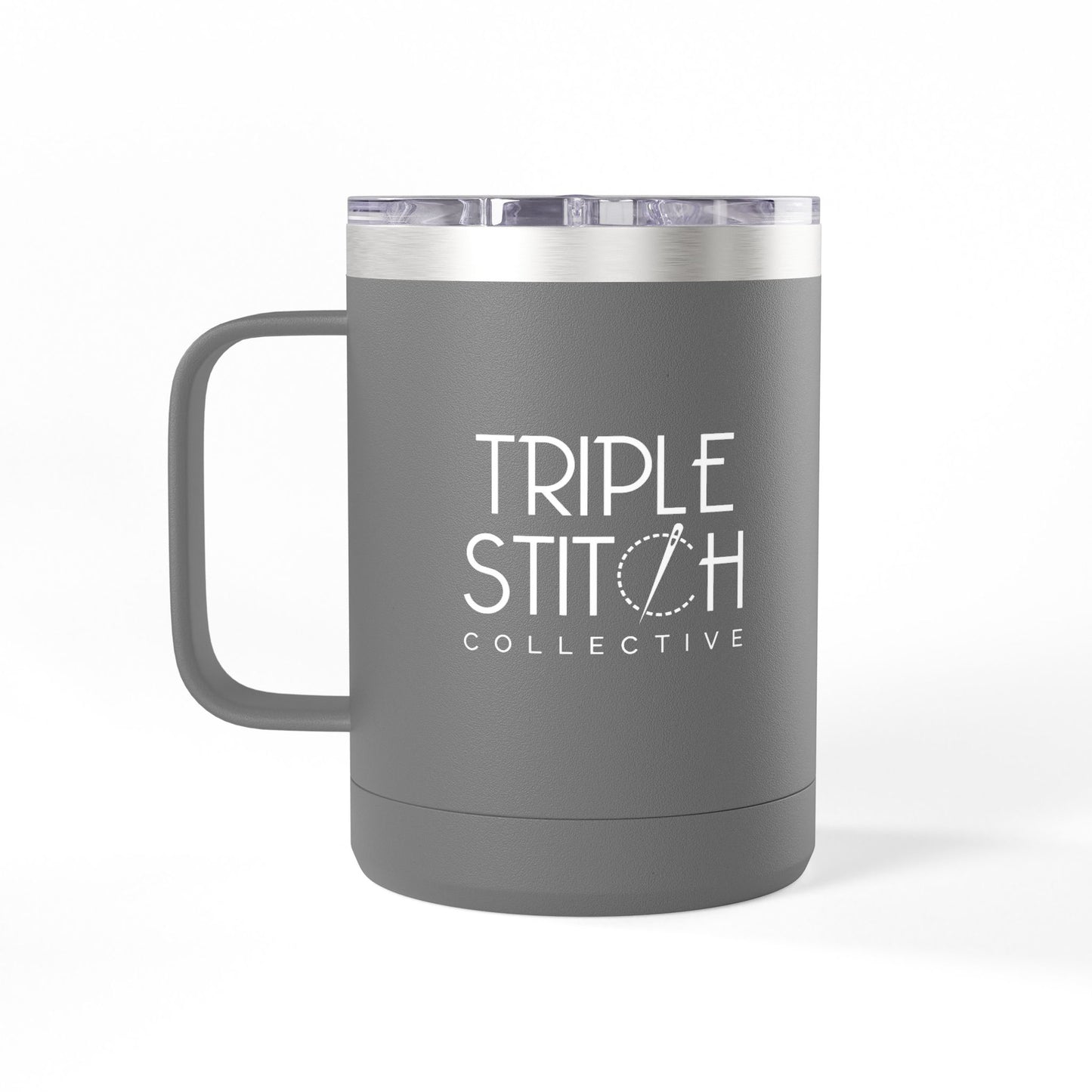 Sew. Sip. Soirée. Coffee Mug Tumbler
