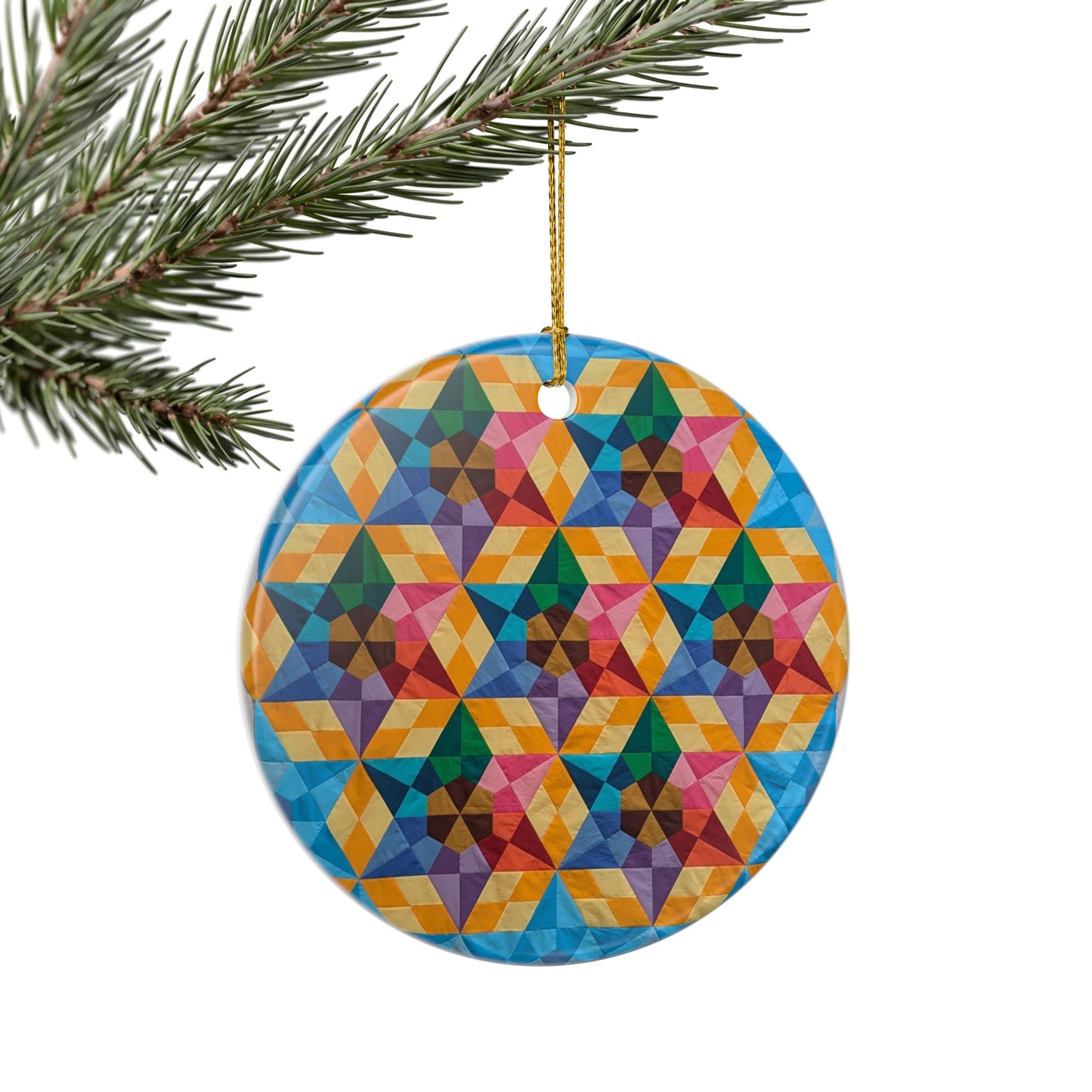 Triple Stitch Collective Ceramic Ornament  - The Gyleen Edition