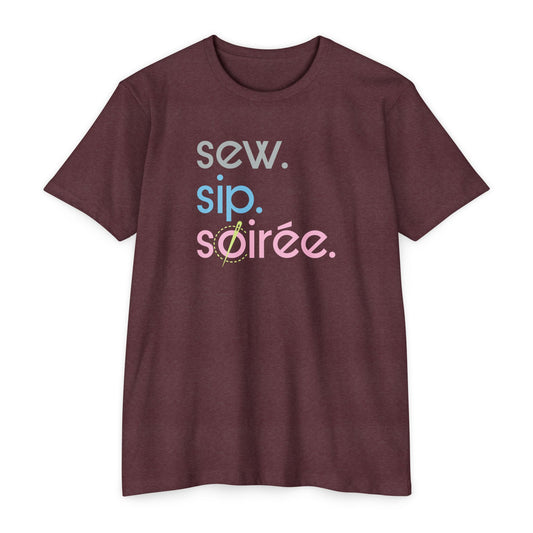 Sew. Sip. Soirée. T-Shirt